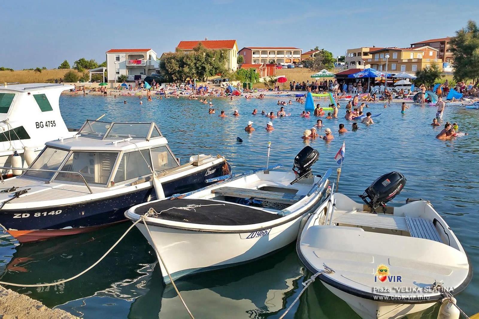 Apartman Vjeko Vir Bagian luar foto